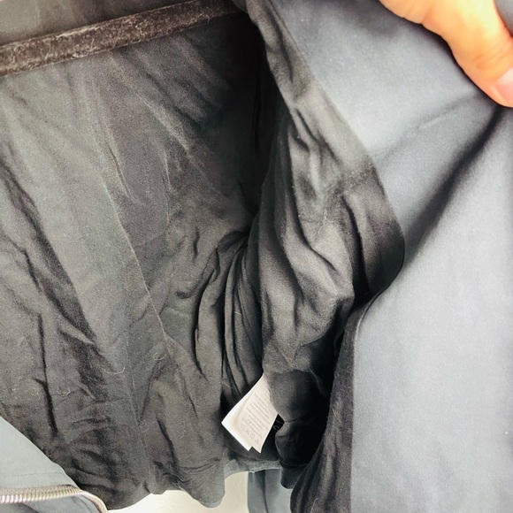 NWT We Wore What Danielle Bernstein 
Faux Suede Moto Leather Jacket 
Black  M - Picture 7 of 10